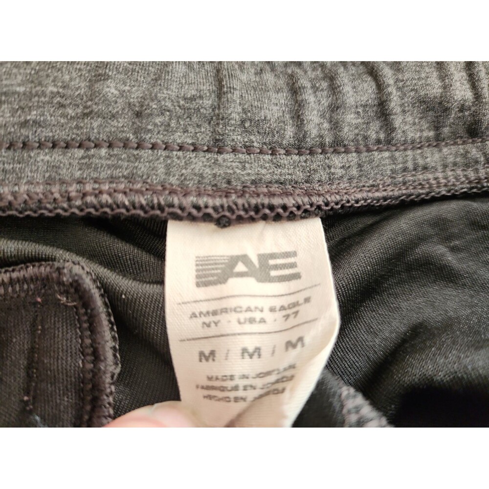 American Eagle Men's Training Jogger Sweatpants Heather Gray M